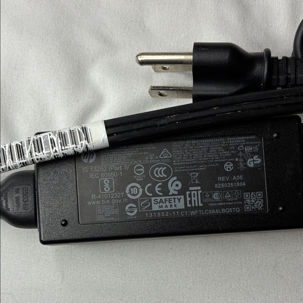 HP Laptop Charger Power Adapter with Cable - Picture 4 of 4